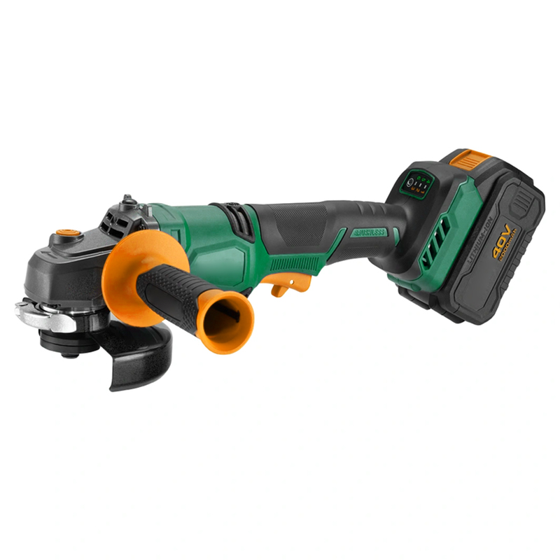 جلاخة زاوية لاسلكية 125 مم بقو - مراجعة Brushless Angle Grinder Battery Powered وسعره