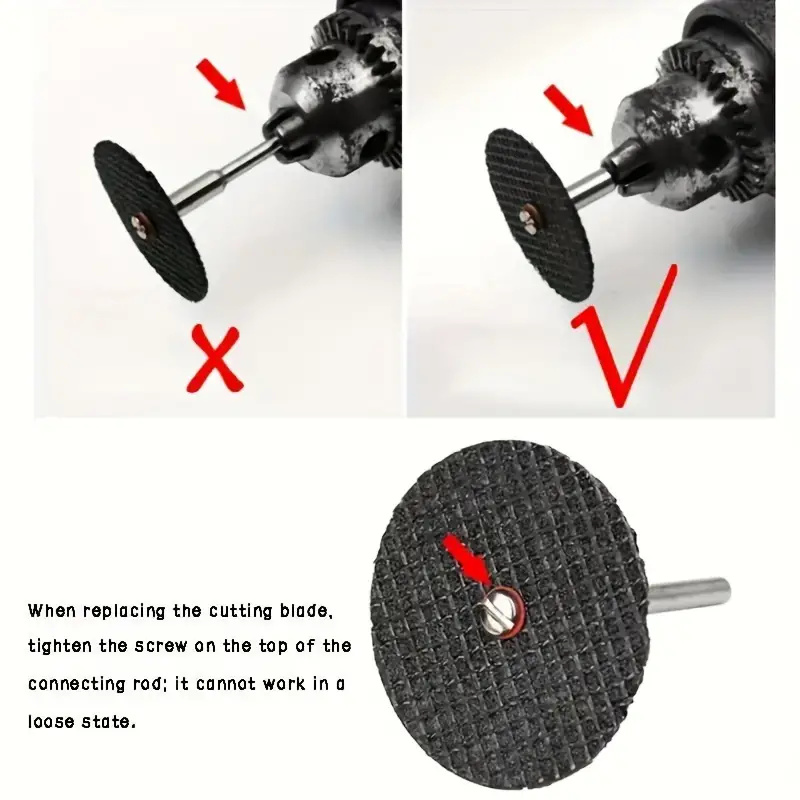 قرص قطع كاشط مع ماندللر ، عجلا - مراجعة Cordless Rotary Tool Kit Accessories وسعره