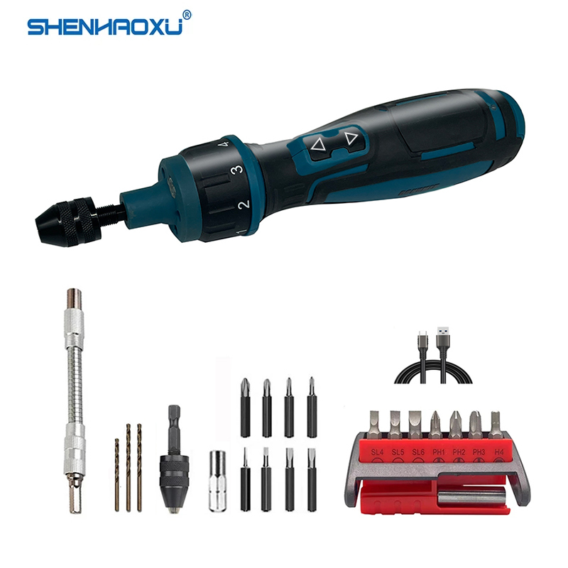 مفك براغي كهربائي لاسلكي قابل  - مراجعة Electric Screwdriver Rechargeable Usb وسعره