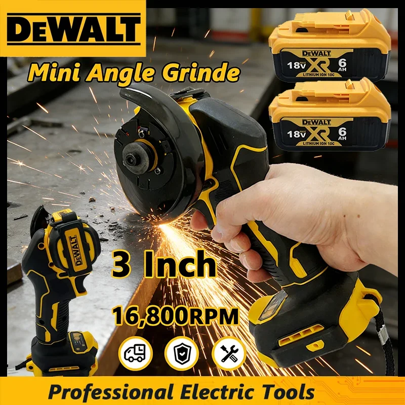 أدوات كهربائية متعددة الوظائف  - مراجعة Brushless Angle Grinder Battery Powered وسعره