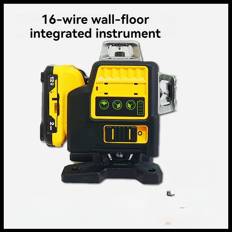 ميزان ليزر رباعي الأبعاد مع 16 - مراجعة Laser Level 16 Lines 4D Green وسعره